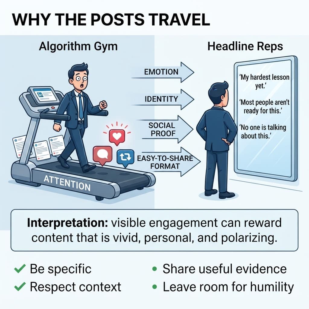 LinkedIn Lunatics: The Internet’s Corporate Cringe Detector, slide 9