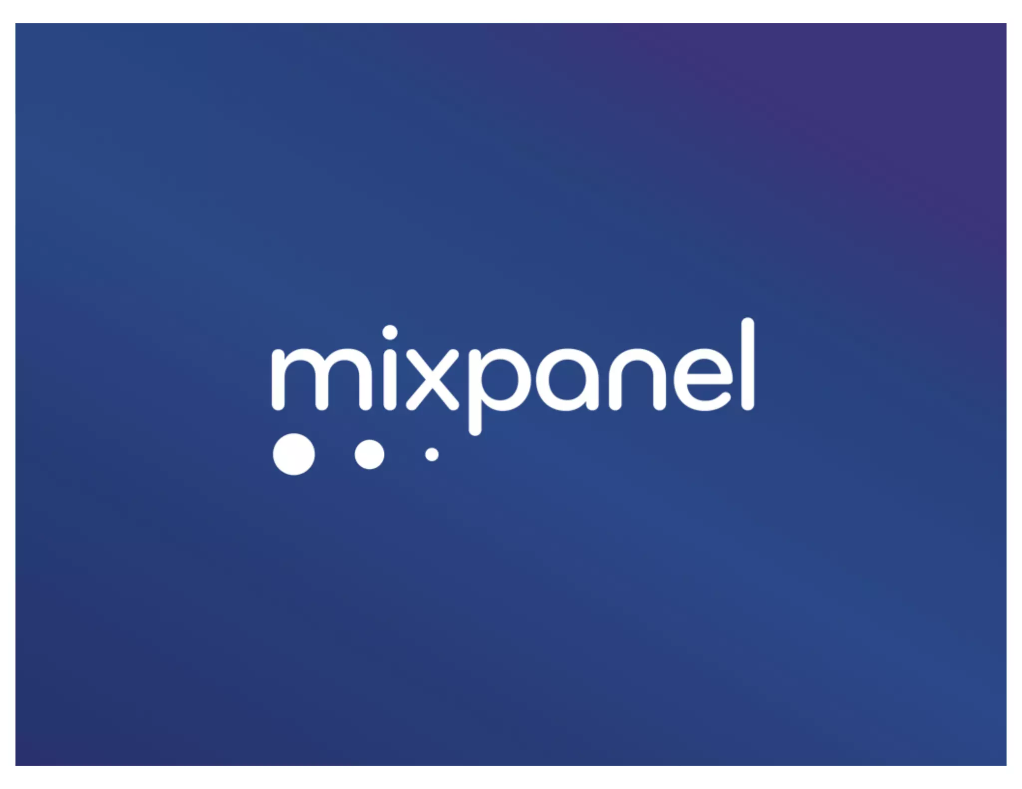 Mixpanel Pitch Deck (2014), Cover