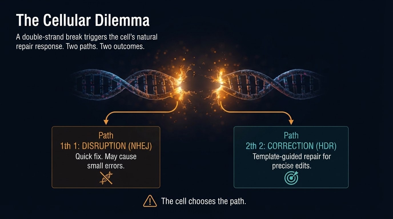 CRISPR Explained, Repair