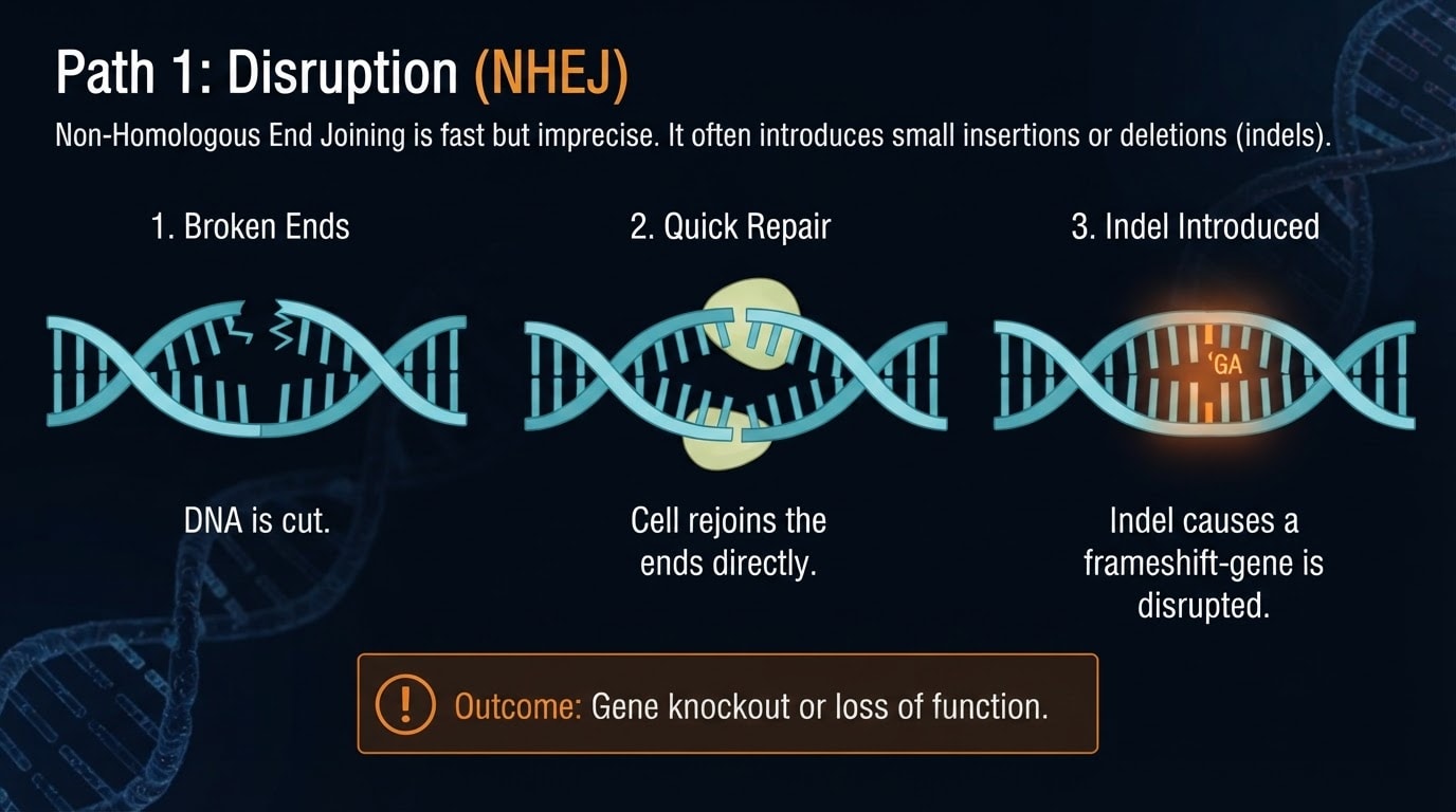 CRISPR Explained, NHEJ