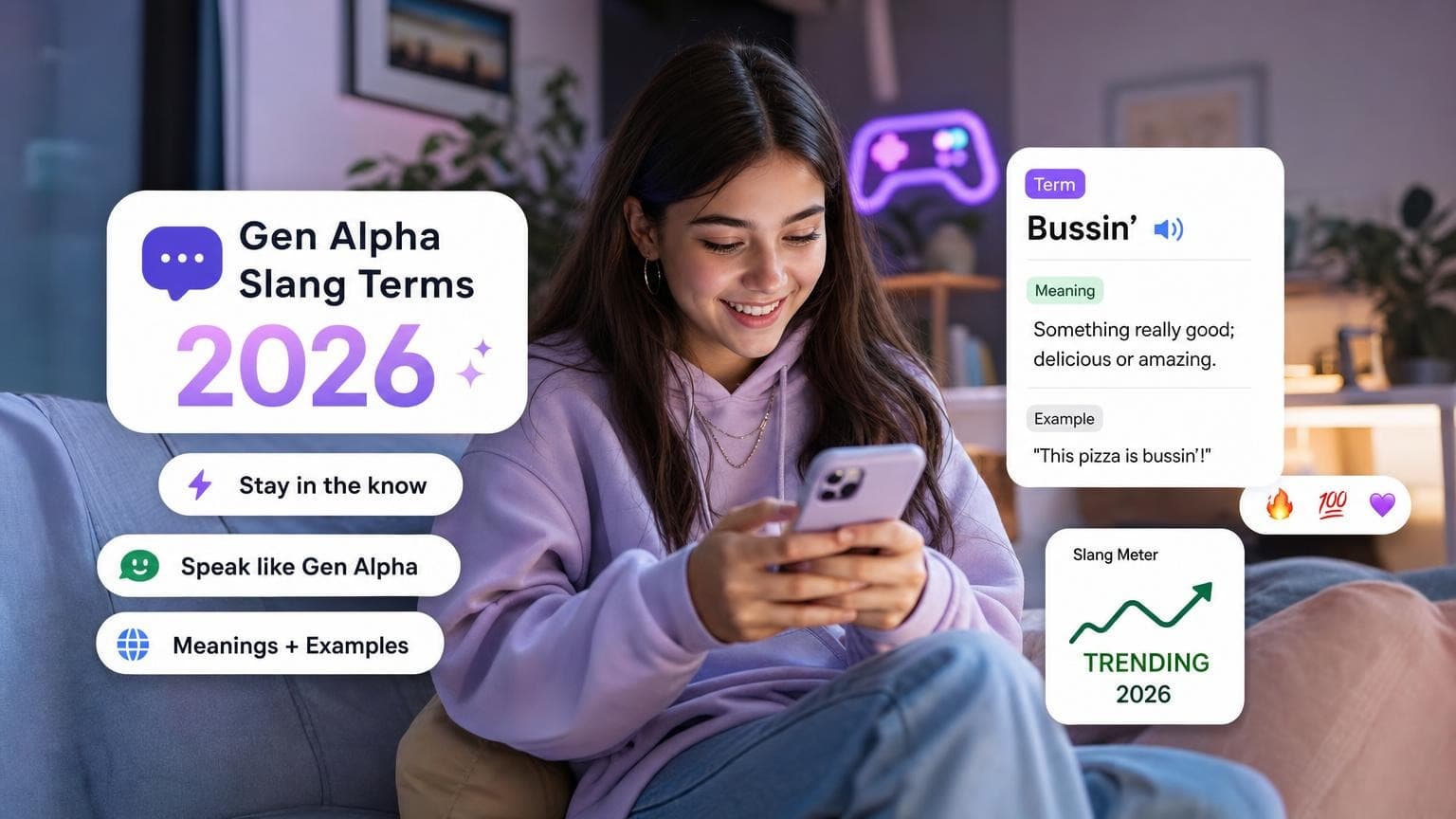 160+ Gen Alpha Slang (2026): Rizz, 67, Skibidi, Aura & More Explained