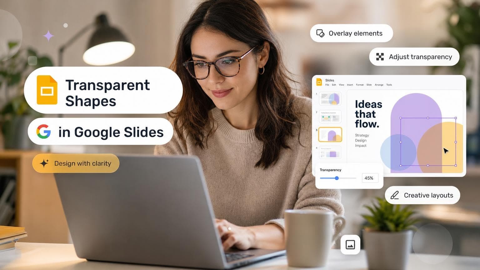 How to Make Shapes Transparent in Google Slides: Easy Guide