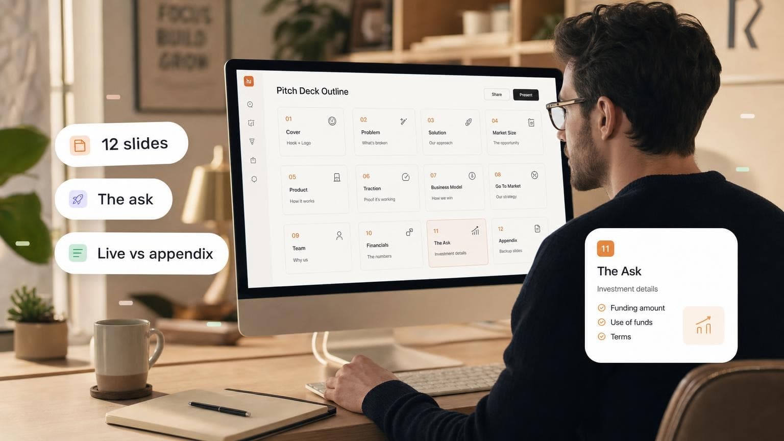 How to Structure a Pitch Deck (Slide Order 2026)
