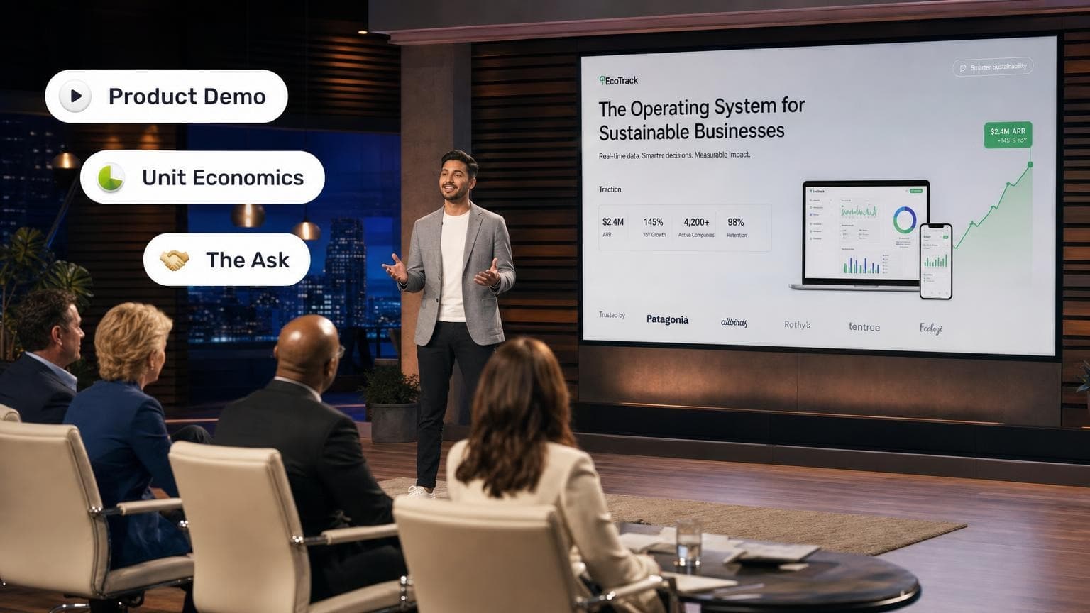 Shark Tank Pitch Deck Examples — What Worked (2026)