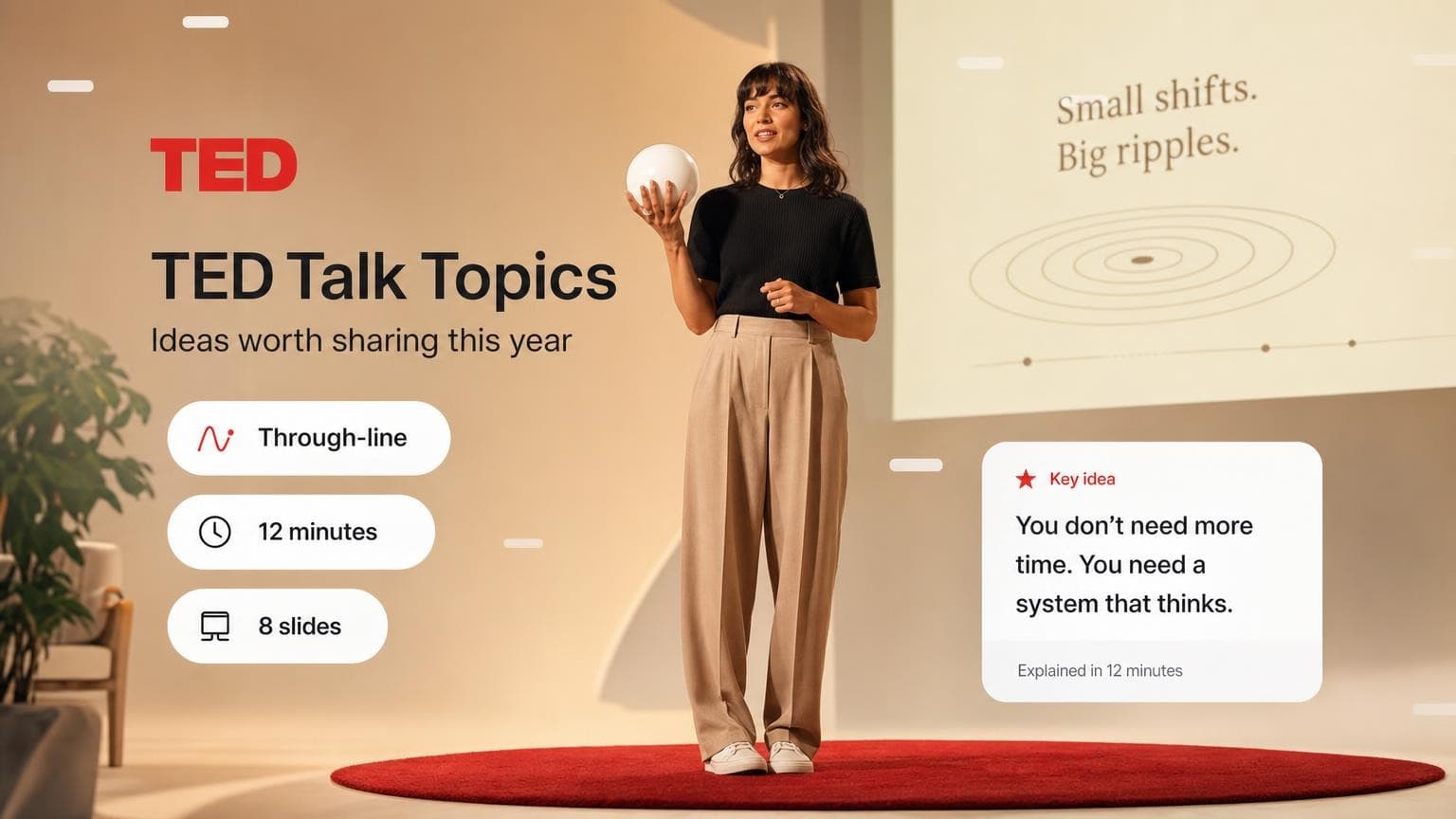 80 TED Talk Topics You Can Actually Finish (2026)