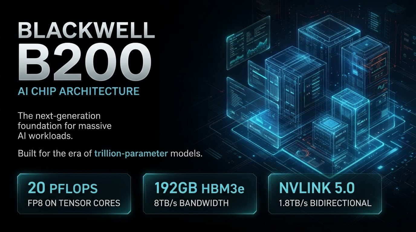 Blackwell B200 Architecture, Architecture