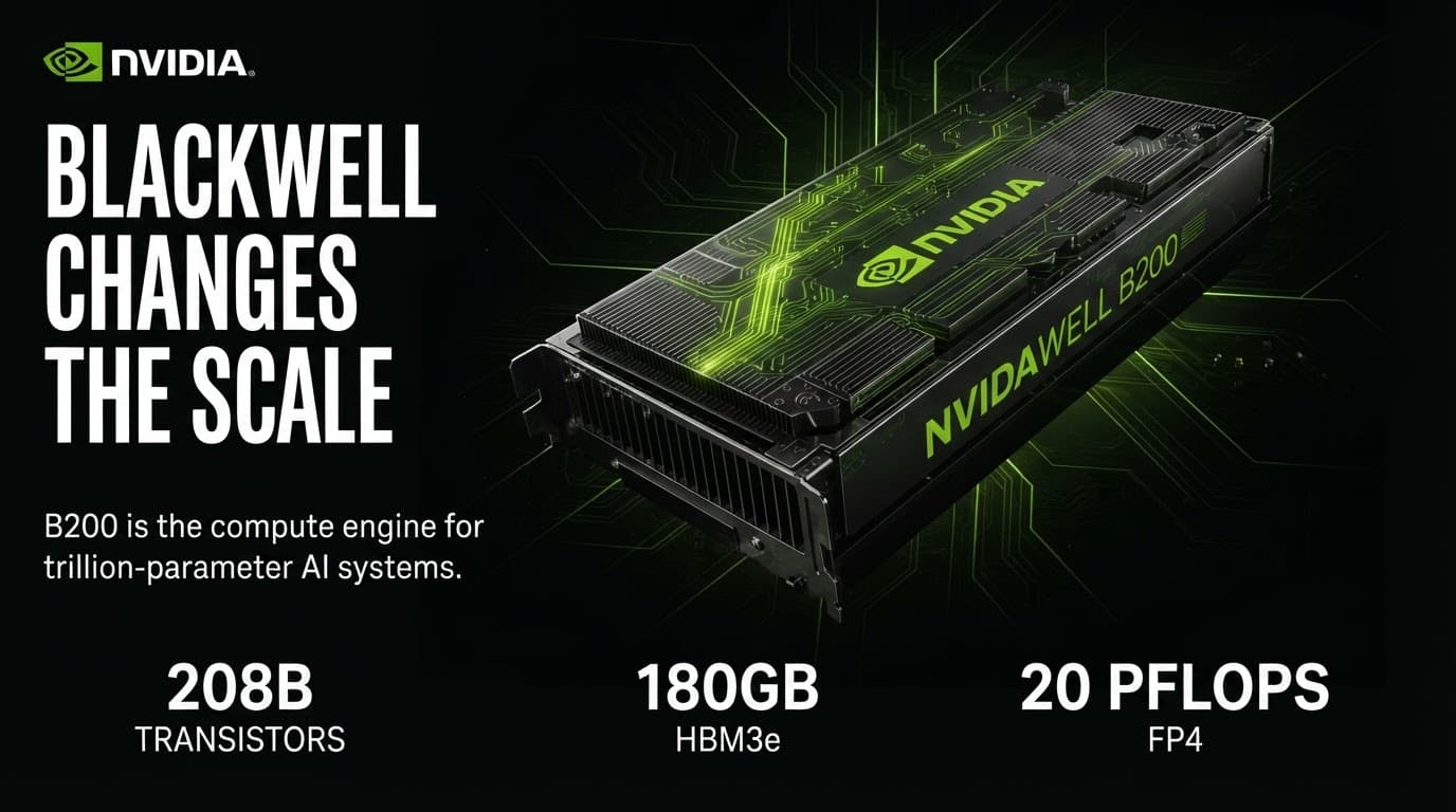 Blackwell B200: AI at Exascale, Scale