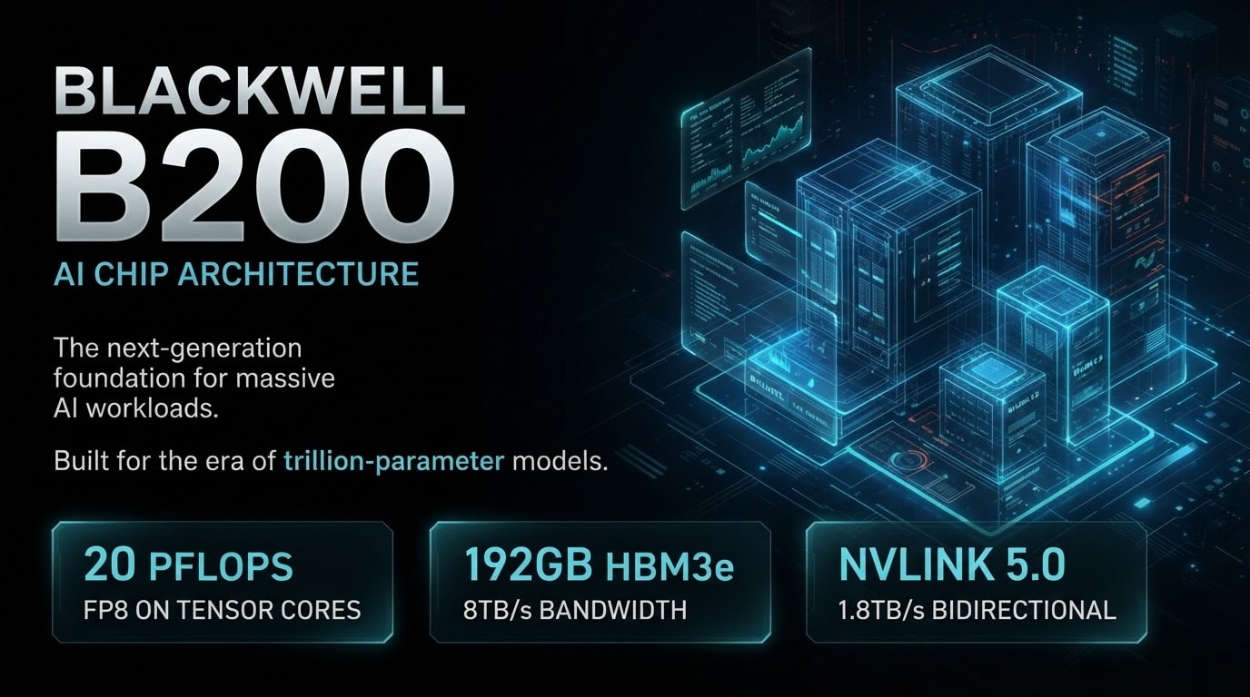 Blackwell B200 Architecture, Architecture