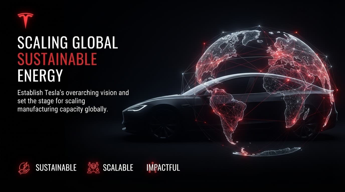 Gigafactory Global Expansion, Vision
