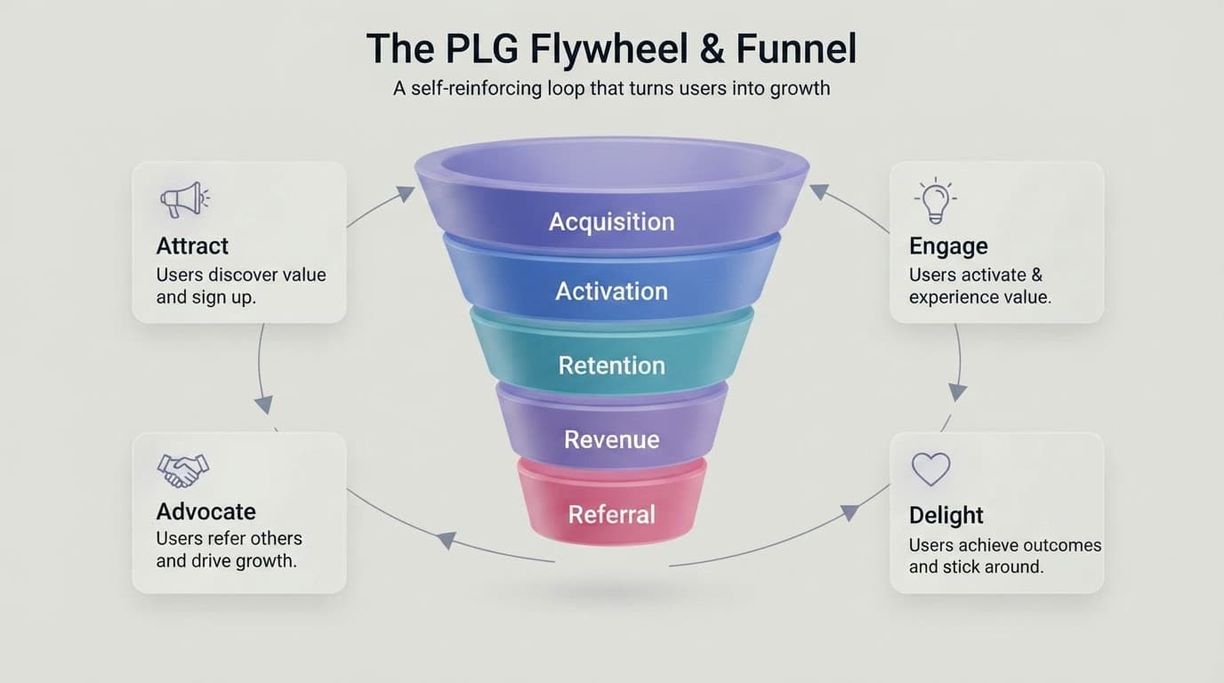 Product-Led Growth Strategy — Flywheel