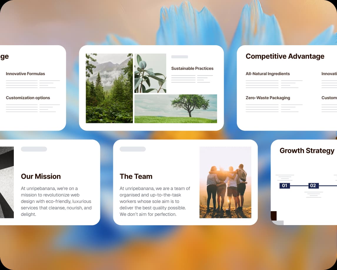Smart slide structure - clear titles, bullets, and flow