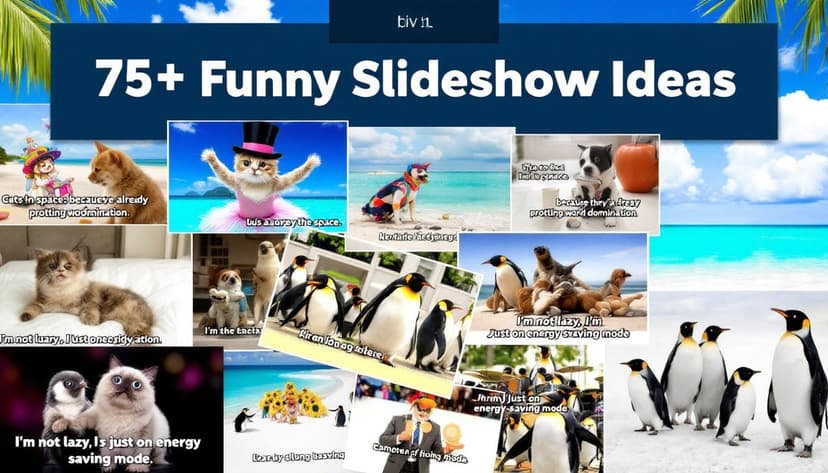 75+ Funny Slideshow Ideas
