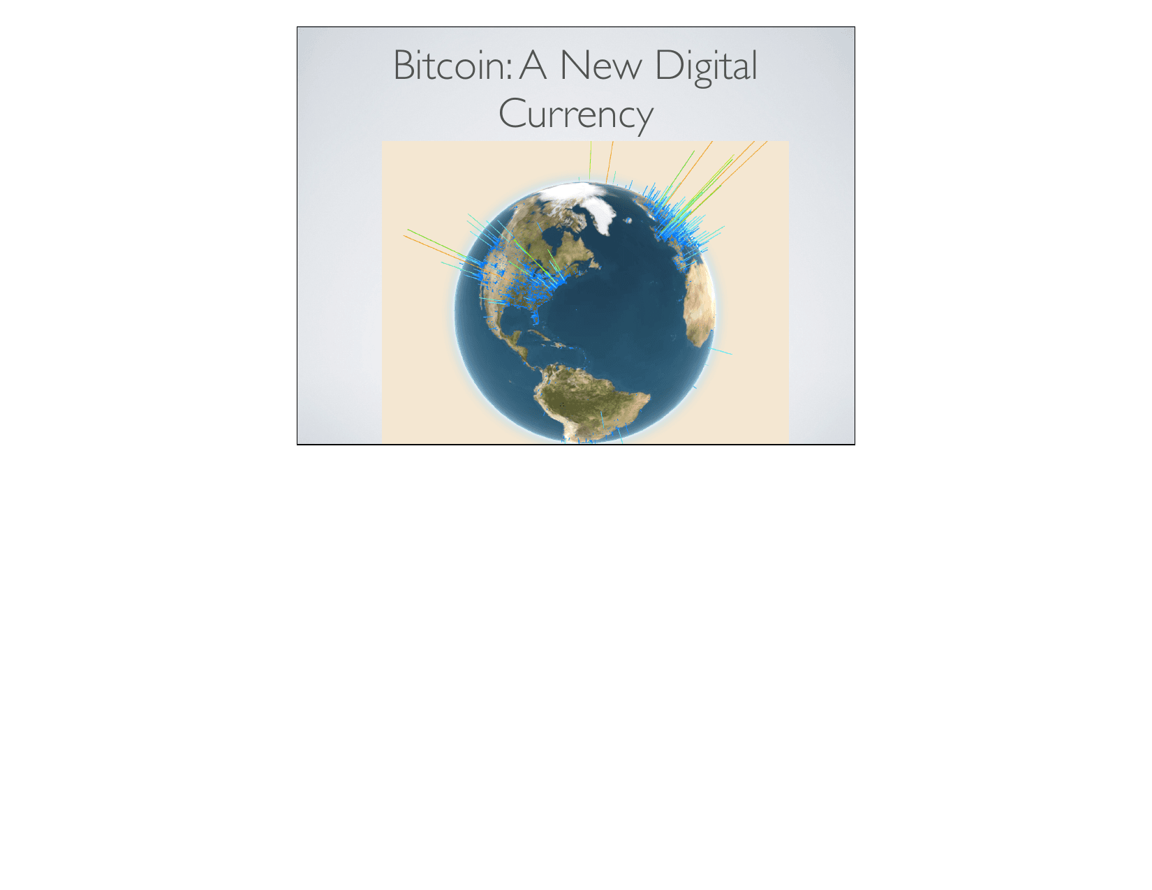 Coinbase pitch deck, Global network