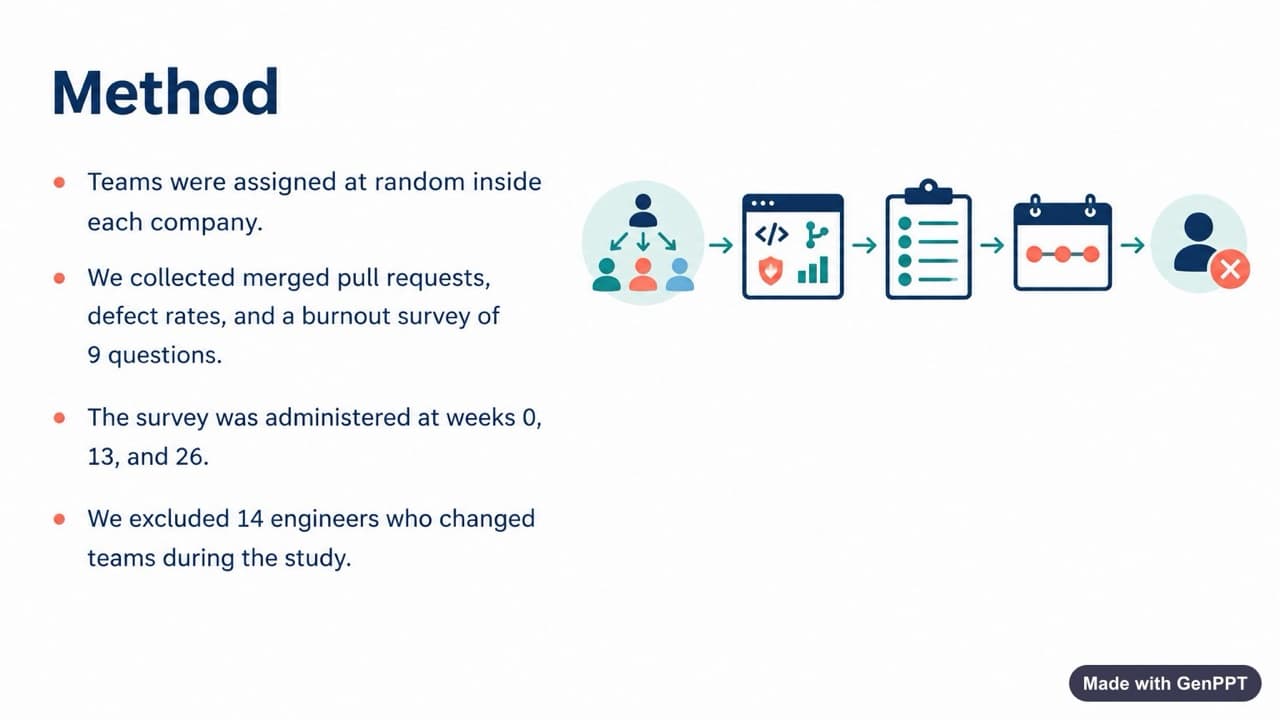 Designed slide 3: Method