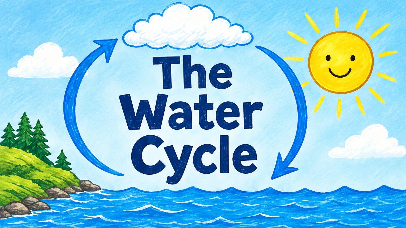Science lesson: the water cycle (grade 5): Title