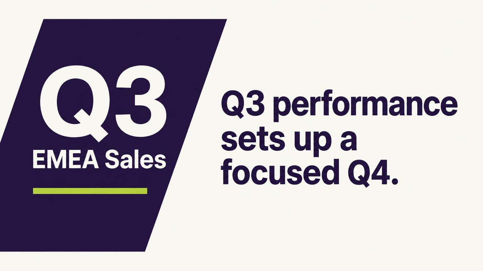 Internal sales QBR for leadership: Cover