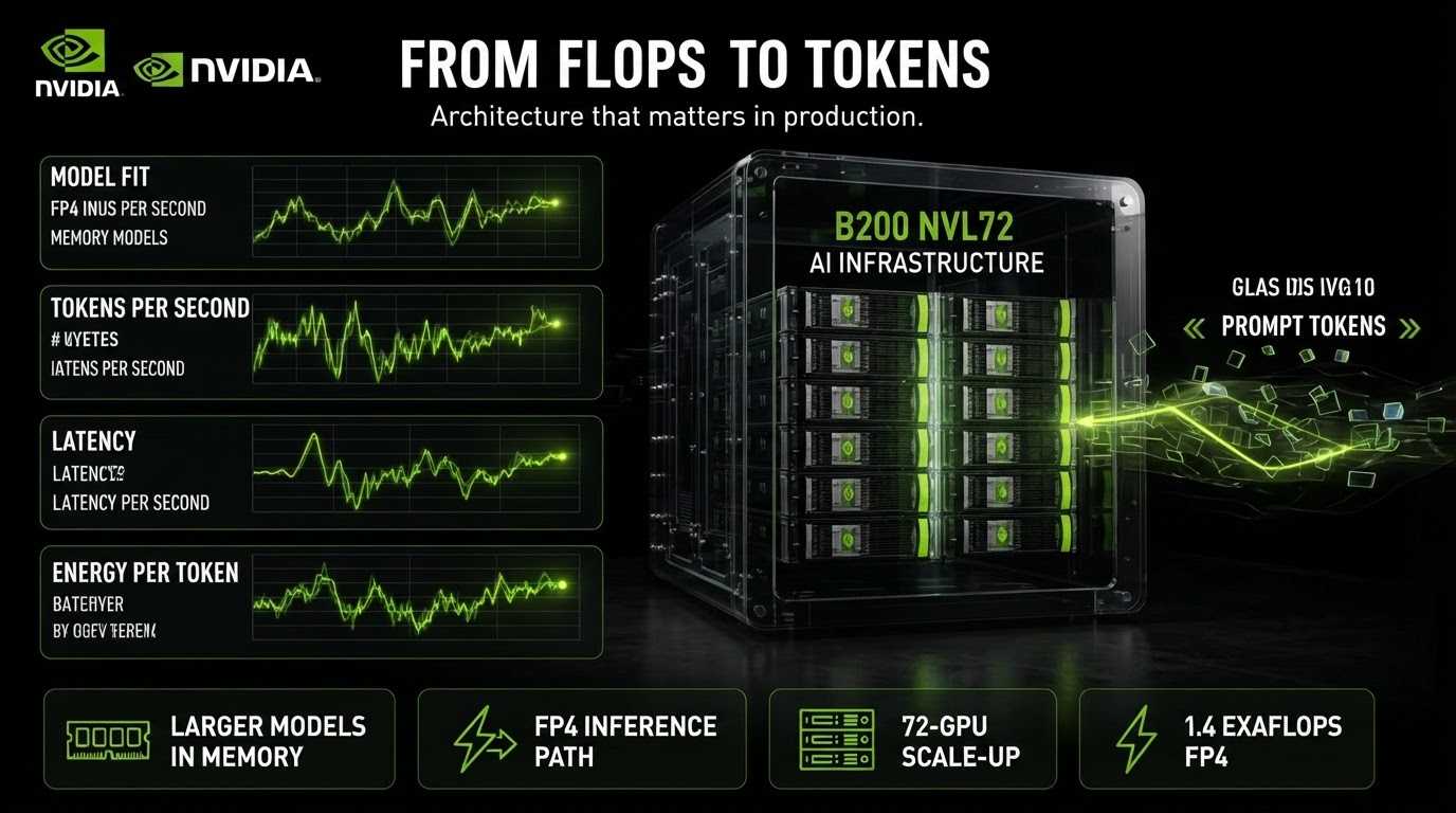 Blackwell B200: AI at Exascale: Tokens