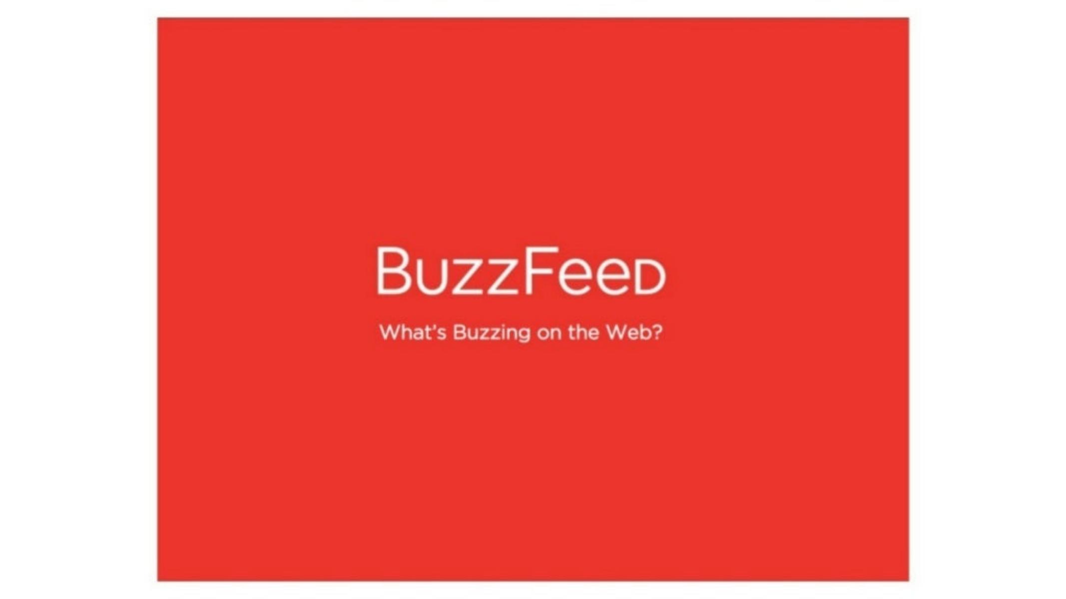 BuzzFeed Pitch Deck (2008), Cover