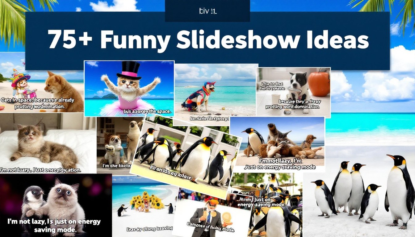 75+ Funny Slideshow Ideas