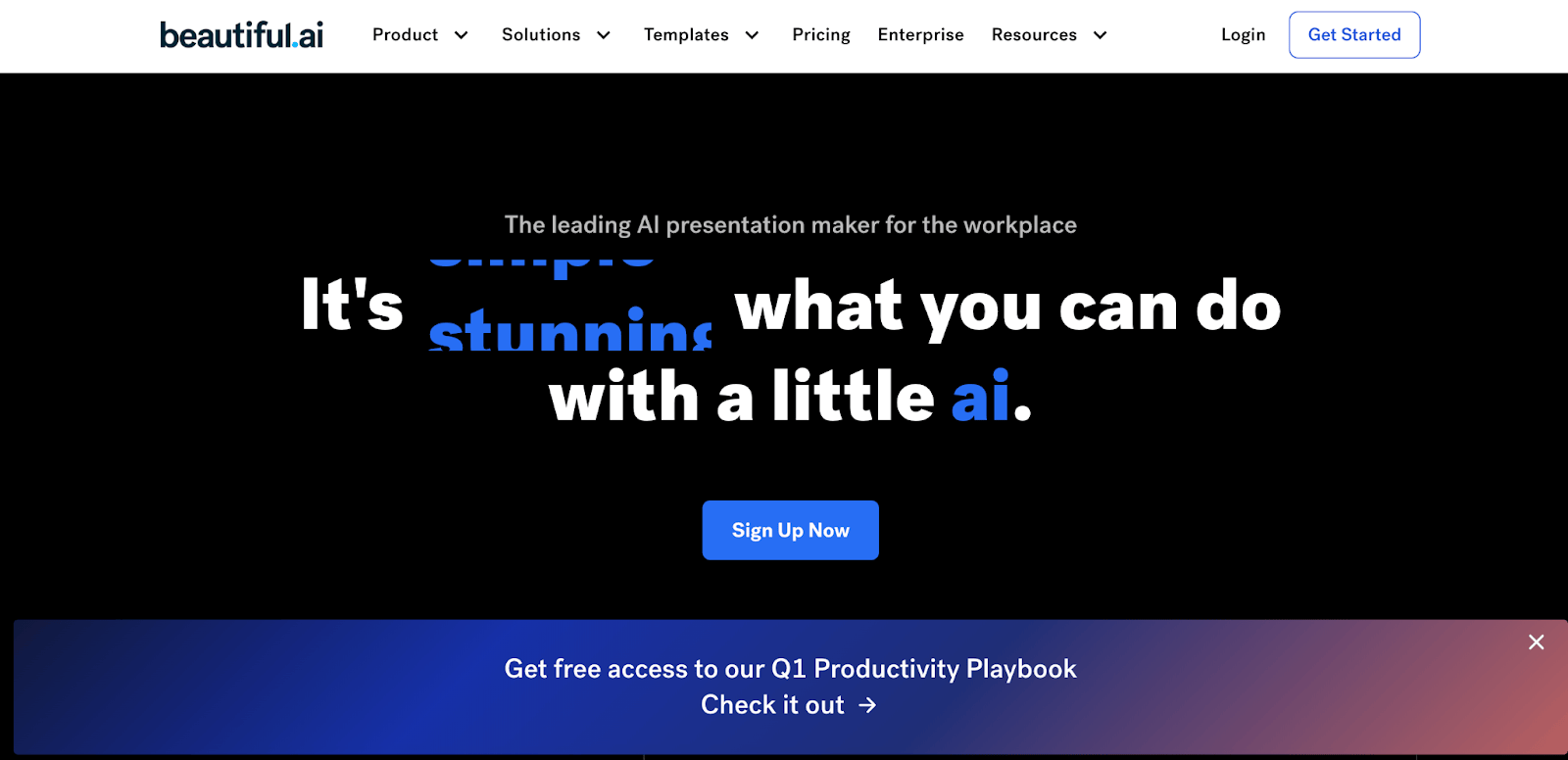 Beautiful.ai Smart Slides